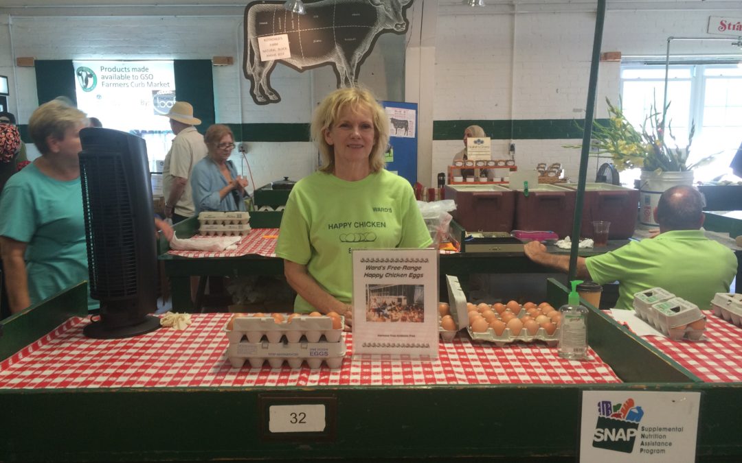 Meet Your Vendor: Ward’s Happy Chickens