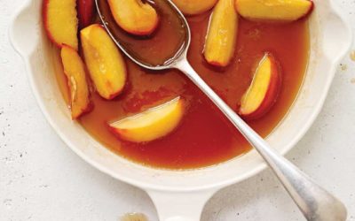 Peaches Flambé