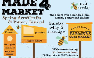 MADE 4 Market Spring Arts, Crafts, & Pottery Show: Call for Vendors