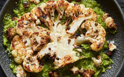 Herb-Crusted Cauliflower Steak Recipe