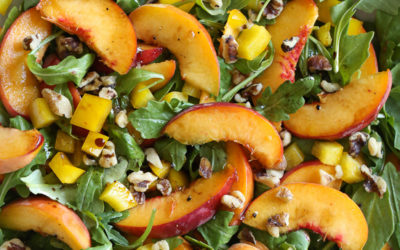 Peach and Summer Squash Salad