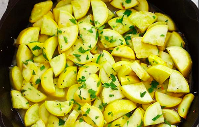 Sautéed Summer Squash with Herbs