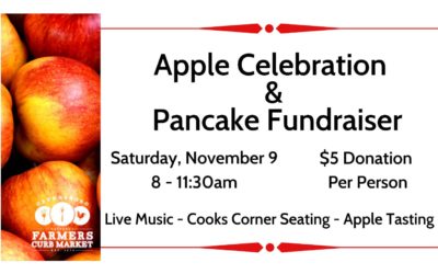 Apple Celebration & Pancake Day is Saturday, November 9, 2019