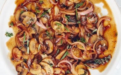 Recipe: Buttered Balsamic Mushrooms