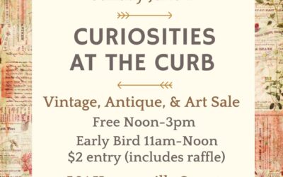 Curiosities at the Curb Vintage, Antique & Art Sale