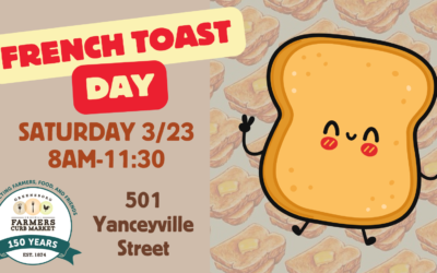 French Toast Day Menu Announced!