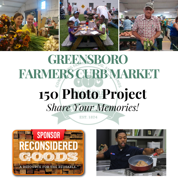 Greensboro Farmer's Curb Market 150th anniversary celebration photo project 