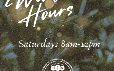 Winter Hours!