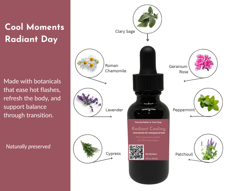 Cool, Calm & Radient: Try Our Menopause Cooling Spray